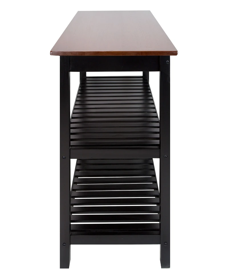 Kitchen Island with Solid Wood