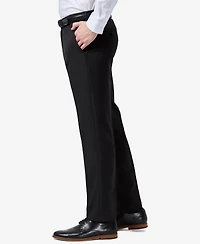Haggar Men's Premium Comfort Slim-Fit Performance Stretch Flat-Front Dress Pants