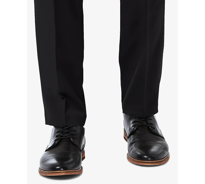 Haggar Men's Premium Comfort Slim-Fit Performance Stretch Flat-Front Dress Pants