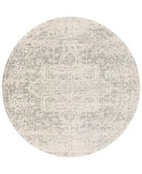 Livabliss Harput Hap-1024 Gray 5'3" Round Area Rug