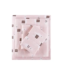 Intelligent Design Novelty Printed Flannel 4-Pc. Sheet Set