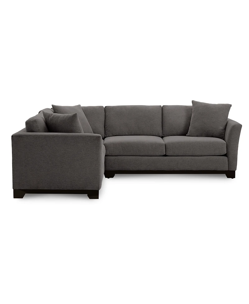 Elliot Ii 108" Fabric 2-Pc. Sleeper Sofa Sectional, Created for Macy's