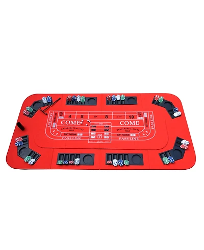 Blue Wave No Limit 3-in-1 Portable Casino Tabletop