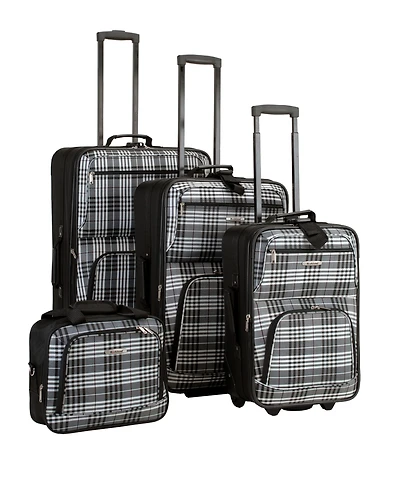 Rockland 4-Pc. Softside Luggage Set