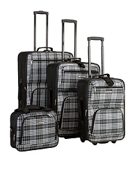 Rockland 4-Pc. Softside Luggage Set