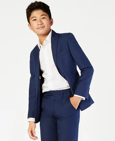 Calvin Klein Big Boys Slim-Fit Infinite Stretch Suit Jacket