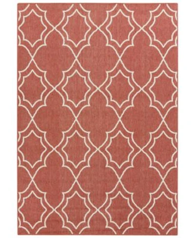 Livabliss Alfresco Alf 9591 Rust Area Rug Collection