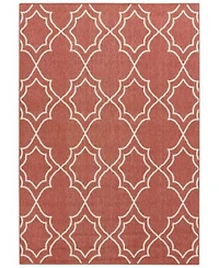 Livabliss Alfresco Alf 9591 Rust Area Rug Collection