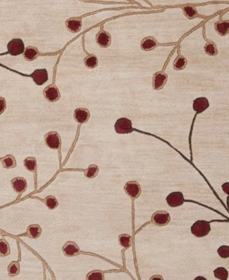 Livabliss Athena Ath 5053 Burgundy Area Rug Collection