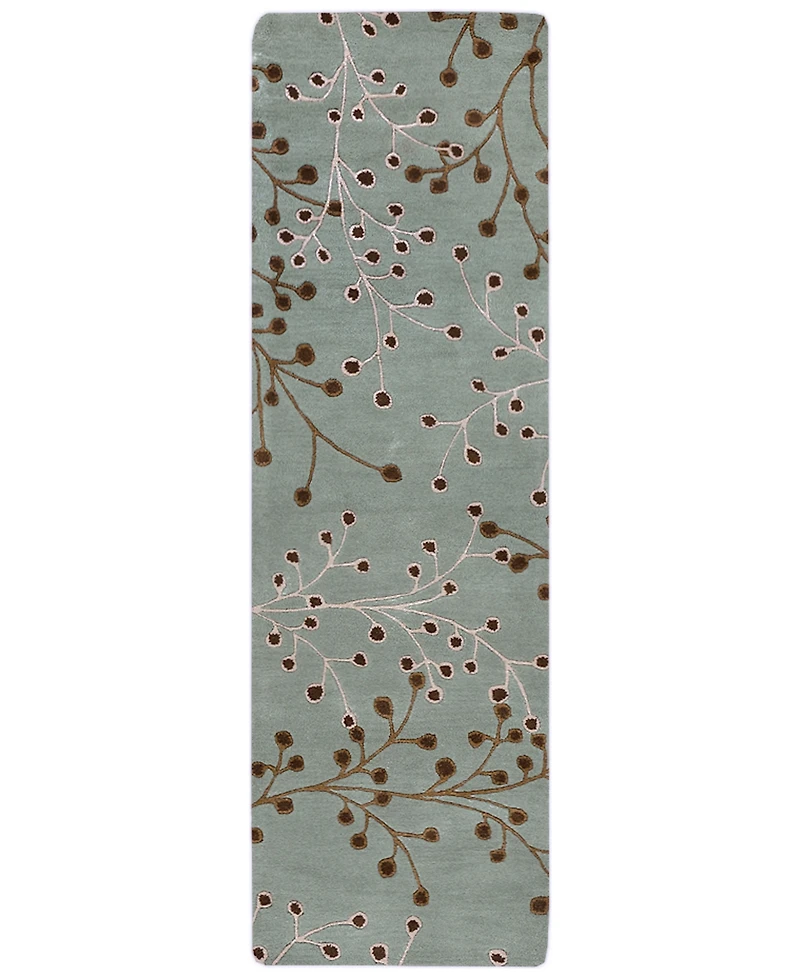 Livabliss Athena Ath-5058 Sage 2'6" x 8' Runner Area Rug