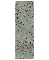 Livabliss Athena Ath-5058 Sage 2'6" x 8' Runner Area Rug