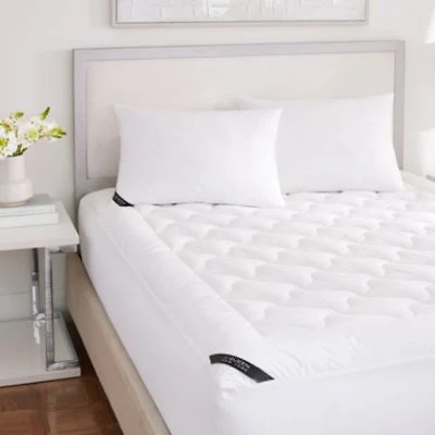 J Queen New York Royalty Allergen Barrier 233 Thread Count Cotton Top Mattress Pads