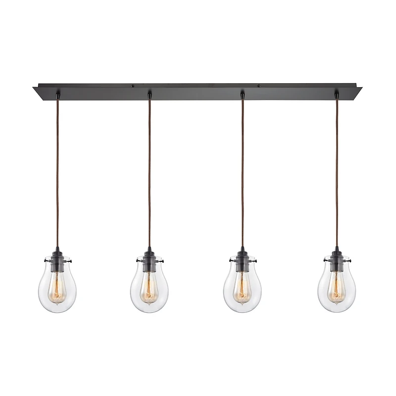 Jaelyn 3 Light Pendant in Oil Rubbed Bronze