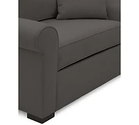Closeout! Astra 59" Roll Arm Fabric Chair Bed, Created for Macy's