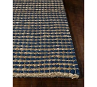 Kas Mason 394 Navy 5' x 7' Area Rug
