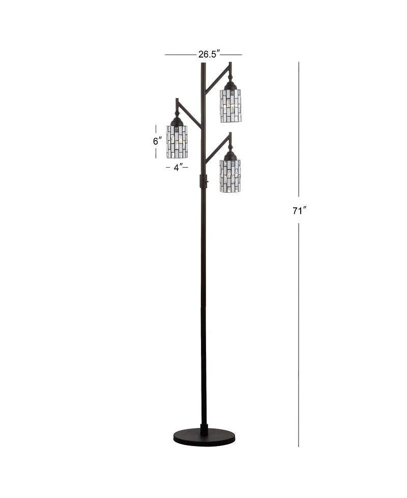 Jonathan Y Lewis Tiffany-Multi-Light Led Floor Lamp
