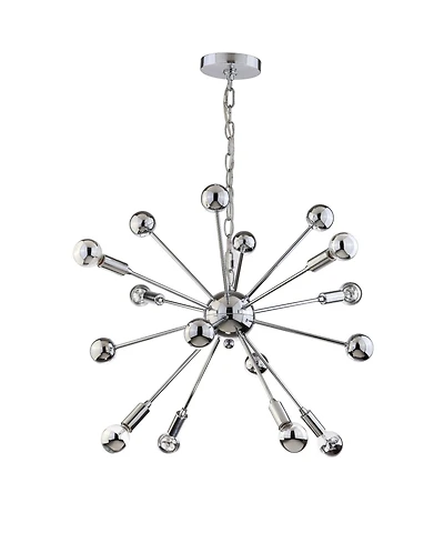 Jonathan Y Glenn 8-Light Metal Sputnik-Led Chandelier