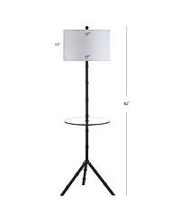 Jonathan Y Hall Led End Table Floor Lamp