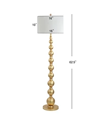 Jonathan Y Adriana Metal Led Floor Lamp