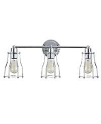 Jonathan Y Evelyn 3-Light Metal Vanity Light