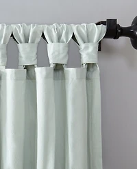 Washed Cotton Twist Tab Curtain
