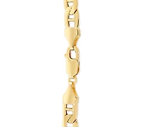 Lightweight Mariner Link Chain 24" Necklace in 10k Gold