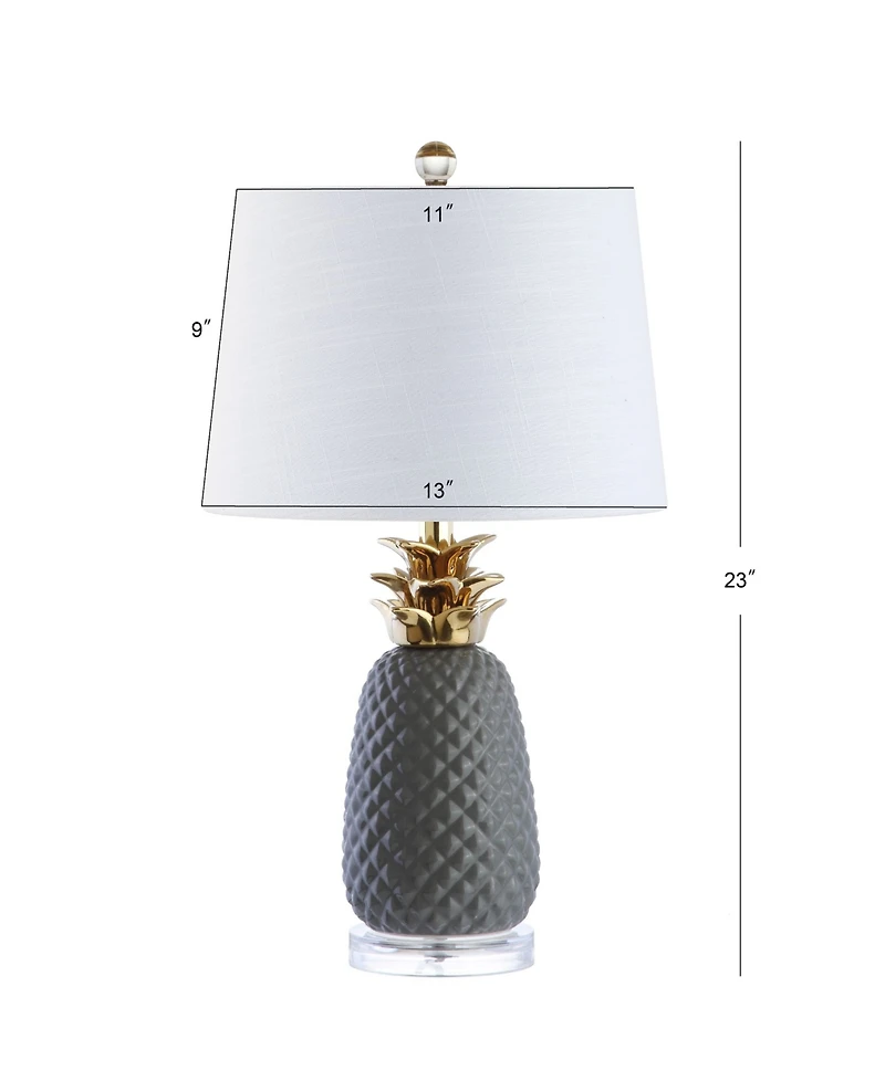Jonathan Y Pineapple Ceramic Led Table Lamp