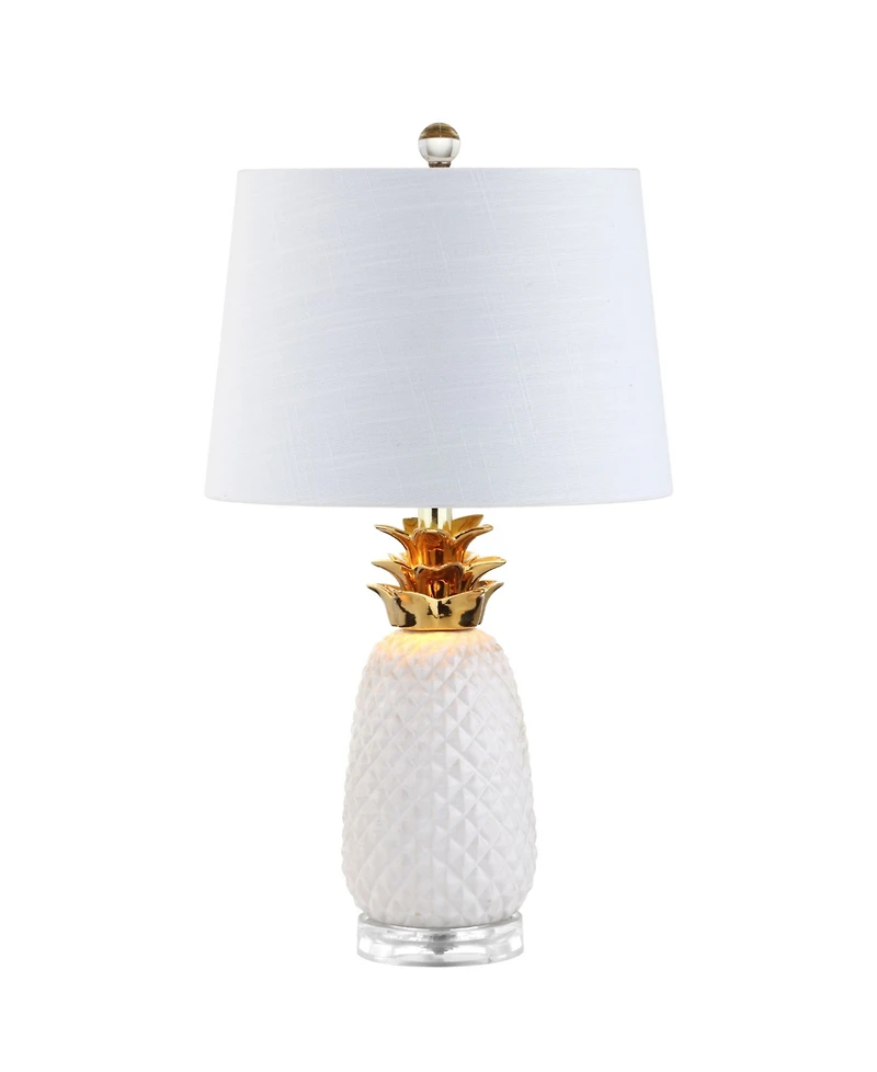 Jonathan Y Pineapple Ceramic Led Table Lamp