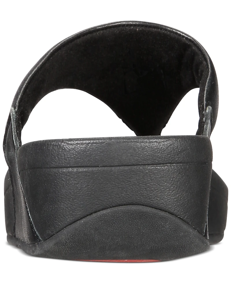 FitFlop Women's Lulu Leather Toe-Thongs Sandals
