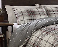 Eddie Bauer Alder Plaid 3-Pc. Comforter Set, Full/Queen
