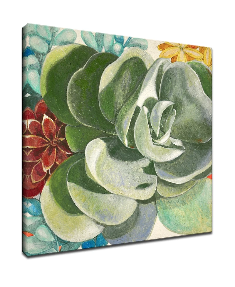 Ready2HangArt 'Botanical Bliss Iv' Floral Canvas Wall Art, 20x20"