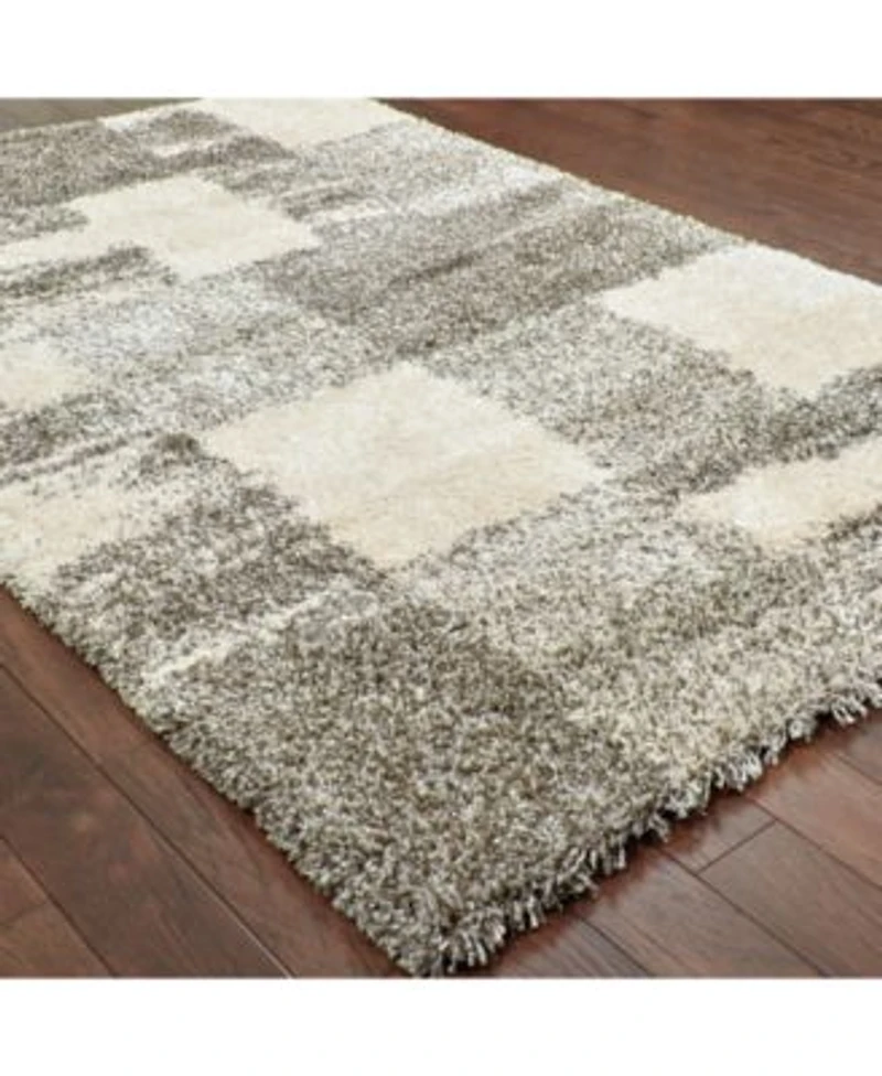 Oriental Weavers Henderson Shag 5502h Ivory Gray Rug