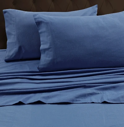 Tribeca Living Heavyweight Flannel Flat Sheet