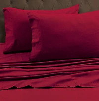Tribeca Living Heavyweight Flannel Flat Sheet, King
