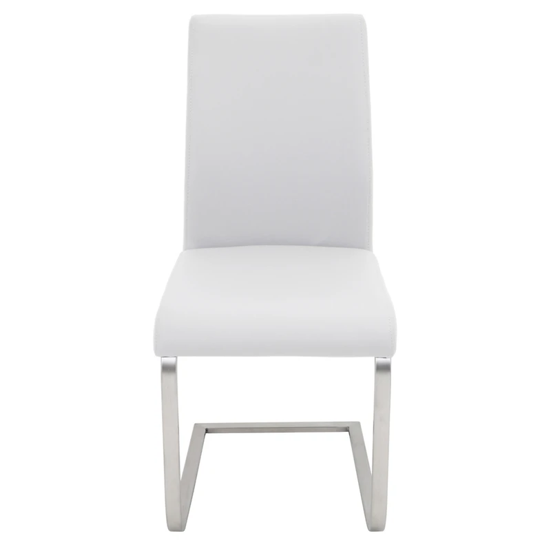 Lumisource Foster Dining Chair in Faux Leather Set of 2