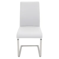 Lumisource Foster Dining Chair in Faux Leather Set of 2