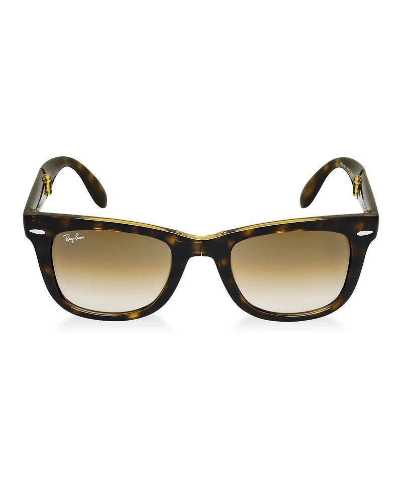 Ray-Ban Sunglasses, RB4105 Folding Wayfarer