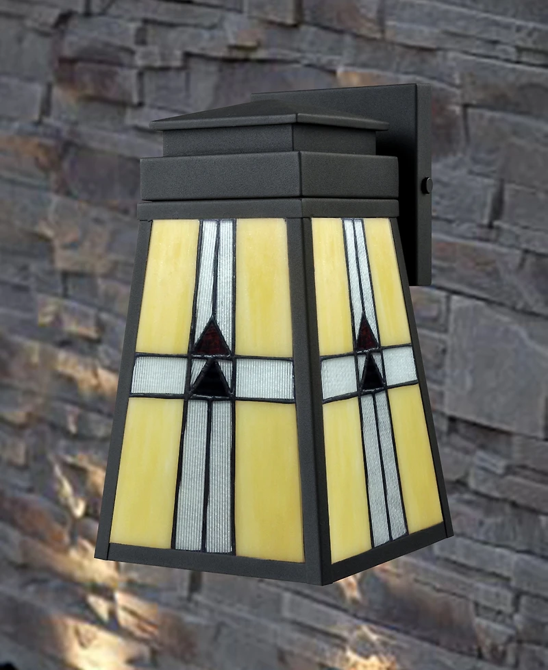 Dale Tiffany Barkley Outdoor Tiffany Wall Sconce