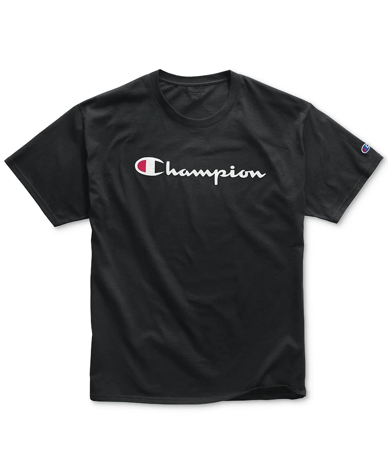 Champion Men's Script Logo T-Shirt