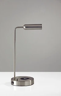 Adesso Kaye Wireless Charging Led Desk Lamp
