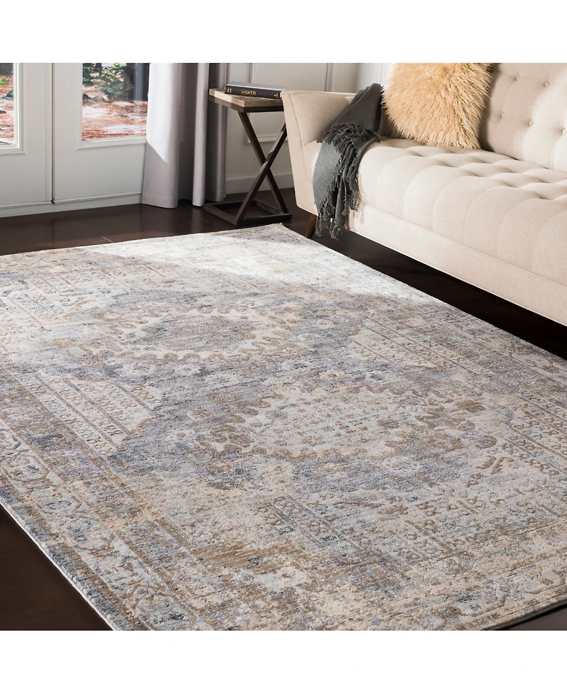 Livabliss Liverpool Lvp-2301 Charcoal 2'7" x 10'3" Runner Area Rug