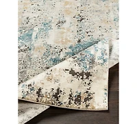 Livabliss Pune Pun-2301 Taupe 2'7" x 10'3" Runner Area Rug