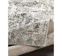 Livabliss Quatro Qua-2300 Medium Gray 2' x 3' Area Rug