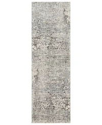 Livabliss Presidential Pdt-2303 Pale Blue 3'3" x 10' Runner Area Rug