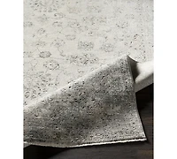 Livabliss Presidential Pdt- Medium Gray 3'3" x 10' Runner Area Rug