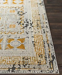 Livabliss Venezia Vnz 2300 Mustard Area Rug Collection