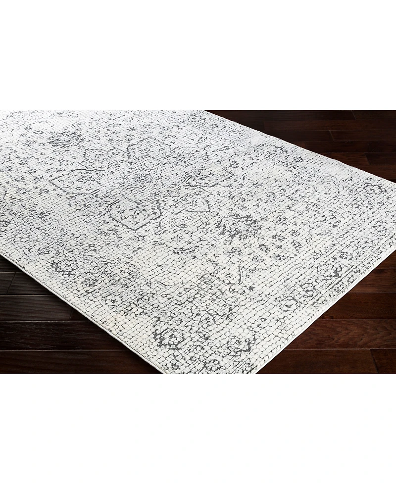 Closeout! Livabliss Venezia Vnz-2309 Medium Gray 5'3" x 7'3" Area Rug
