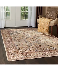Mink Home Taza Heriz 3' x 5' Area Rug