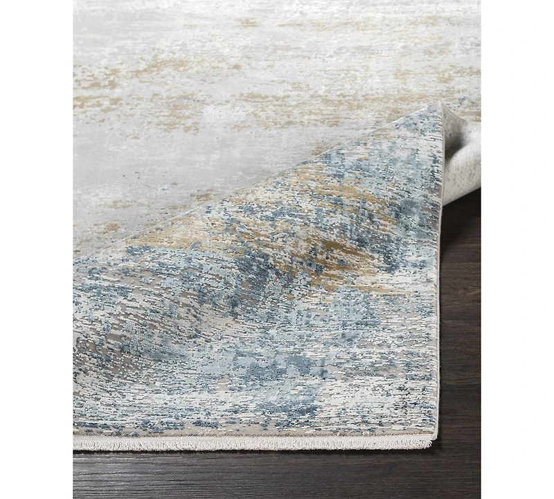 Surya Solar Sor-2301 Sky Blue 5' x 7'6" Area Rug