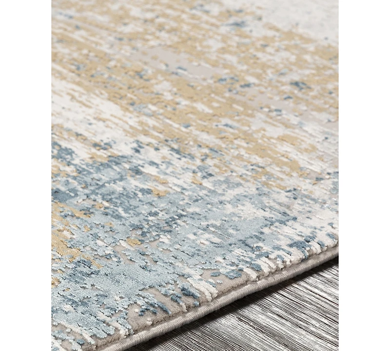 Surya Solar Sor-2301 Sky Blue 5' x 7'6" Area Rug